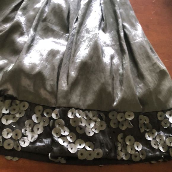 S.L. Fashions Black & Silver Evening Cocktail Party Surplice Dress 10 - Picture 16 of 16